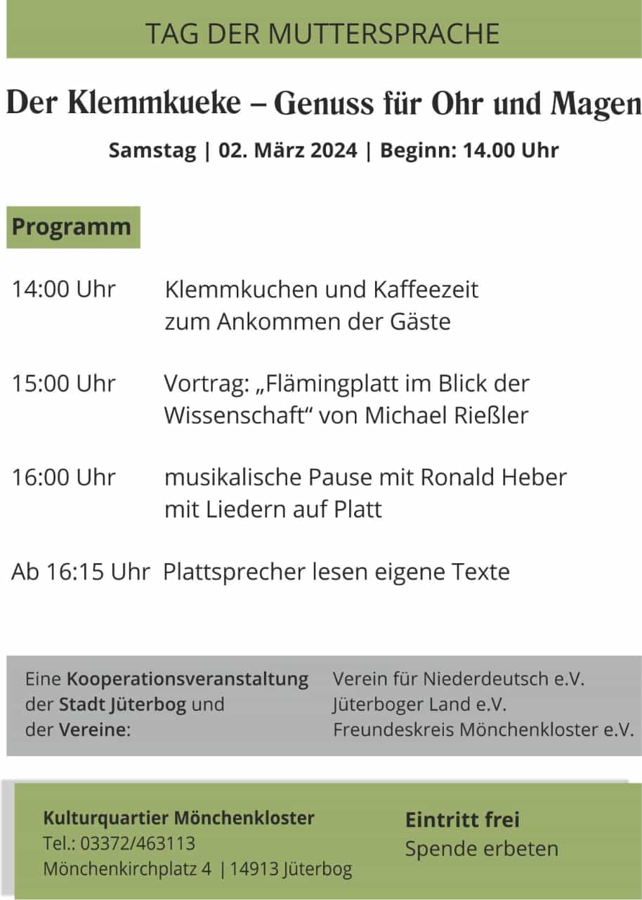 Klemmkuchentag 24