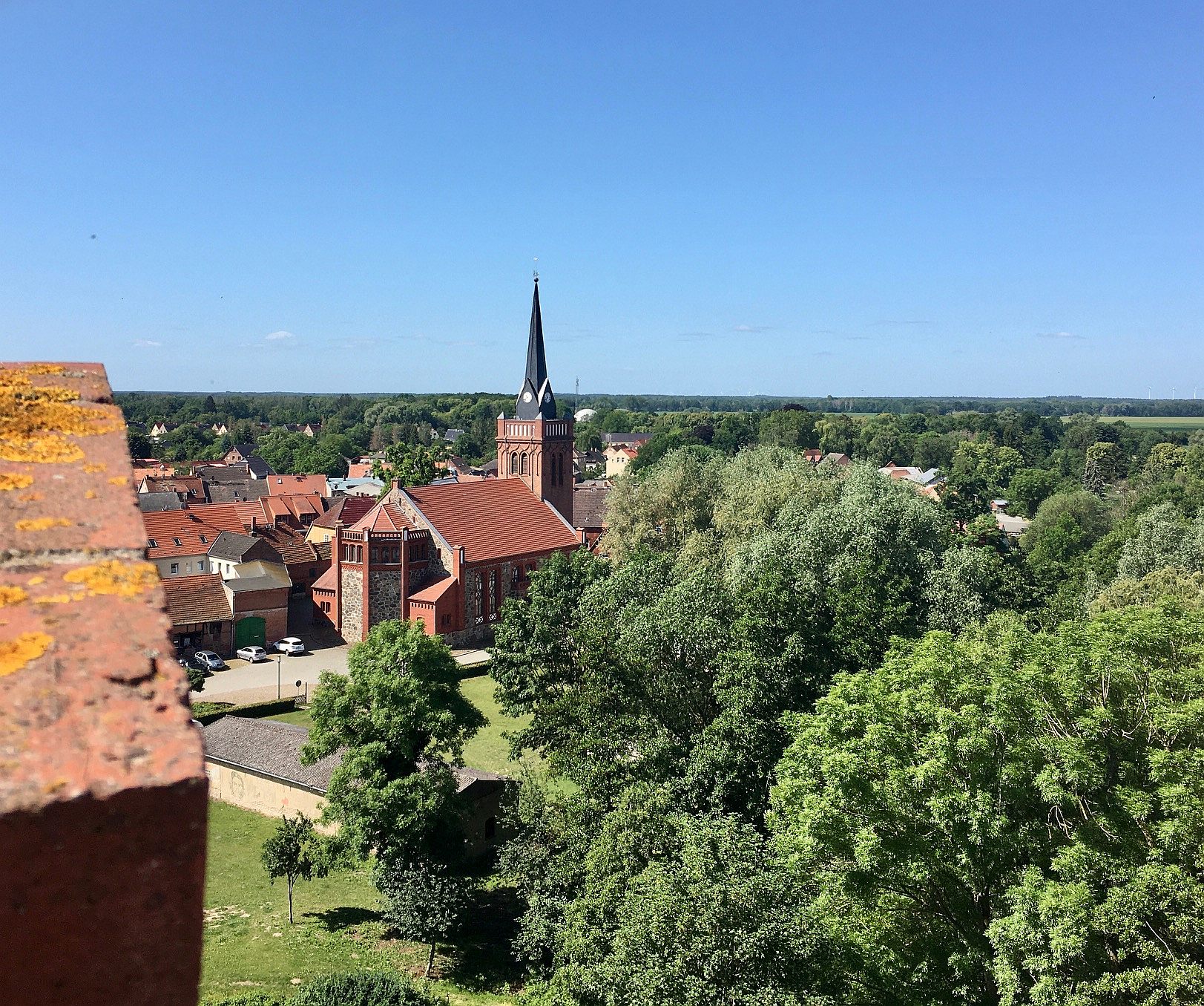 Ausblick Kirchplatz gro